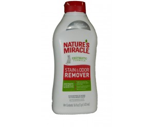 Nature's Miracle «Stain & Odor Remover» для видалення плям і запахів від котів 473 мл