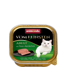 Animonda Vom Feinsten, вологий корм для котів з м'ясом індика та кроля