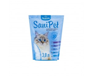 Природа Sani Pet Наповнювач туалета для котів силікогелевий