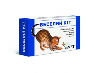 ProVET "Веселий кіт" фітокомплекс для покращення функції сечовивідної системи