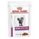 ROYAL CANIN Veterinary Diet Feline Renal Feline Tuna Pouches  вологий корм для котів з нирковою недостатністю З тунцем