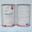 Baskerville Sensitive, вологий корм для котів з ягням,  журавлиною та котячою травою