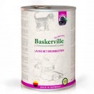 Baskerville Super Premium, вологий корм для кошенят з лососем та ожиною 