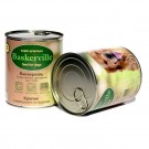 Baskerville Super Premium, вологий корм для собак з кроликом та вермішеллю 