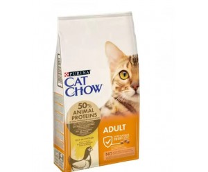 Purina Сat Chow Adult, сухий корм для котів з Куркою та Індичкою 