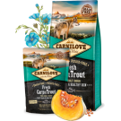 Carnilove Fresh Carp & Trout, беззерновий корм для собак з Коропом та Тріскою