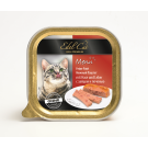 Edel Cat, вологий корм для котів з с Зайцем та Печінкою 100 гр. Паштет