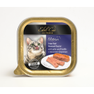 Edel Cat, вологий корм для котів з  лососем и фореллю 100 гр. Паштет