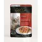 Edel Cat, вологий корм для котів з  Печінкою та  Кроликом в соусі 100 гр
