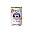Brit Fresh Veal Millet k 400g Вологий корм з Яловичиною, пшоном для собак
