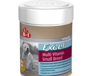 8in1 Excel Multi Vitamin Small Breed 70таб. Вітаміни для собак малих порід