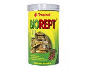 Tropical «Biorept L» 500 мл Сухий корм для сухопутних черепах Тропикал в паличках 