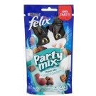 Felix Party Mix Ocean Mix, ласощі для кішок з смаком Лосося та Форелі