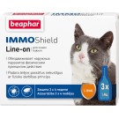 Beaphar IMMOShield Краплі від бліх та кліщів для кішок 1-10кг