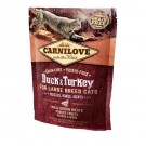 Carnilove Cat Duck & Turkey Large Breed Сухий корм для котів великих порід з Качкою та Індичкою