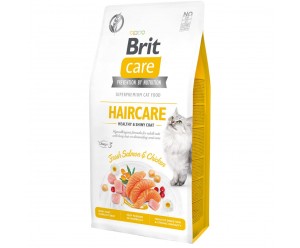 Brit Care Cat GF Haircare Healthy & Shiny Coat Сухий корм для котів, які потребують догляду за шкірою і шерстю