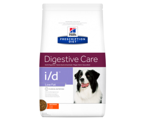 Hills PD Canine I/D Low Fat-лікувальний корм, при захворбваннях ШКТ, панкреатитах - 12 кг