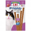Perfecto Cat ласощі для котів, палички з Ягням та Індичкою (10шт)