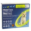 NexGard Spectra Таблетки від бліх та кліщів для собак вагою від 7,5 до 15 кг