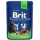 Brit Premium Cat вологий корм для стерилізованих Курка 100гр