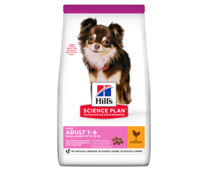Hills Science Plan Canin Adult Light Small & Mini Ch корм для собак малих порід схильних до зайвої ваги з Куркою-1,5 кг