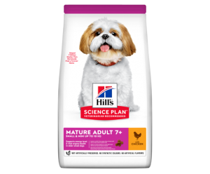 Hills Science Plan Canin Mature Adult7+ Small & Mini Ch-корм для Зрiлих собак 7+ малих порід з Куркою-1,5 кг