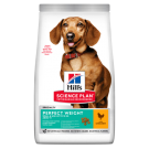 Hills Science Plan Canine Adult Perfect Weight S&M Ch корм для собак Ідеальна вага Малі породи, з Куркою-1,5 кг