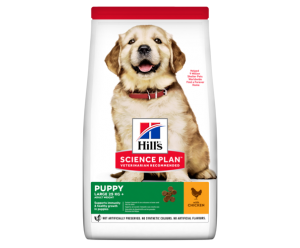 Hills Science Plan Puppy Large Breed Ch корм для Цуценят великих та гігантських порід з Куркою- 0,8 кг