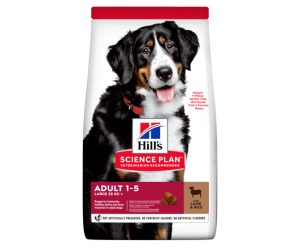 Hills Science Plan Canine Adult Advanced Fitness Large Breed корм для собак великих та гігантських порід з Ягням та рисом-14 кг