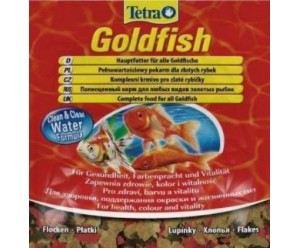 Tetra Goldfish Flakes  12гр. Корм для Золотих рибок в пластівцях