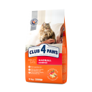 CLUB 4 PAWS Клуб 4 Лапи, сухий повнораціонний корм для котів з єфектом виведення шерсті