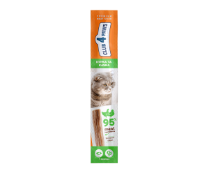 C4P Premium Meat Stick палички для котів Курка та Качка 5 гр