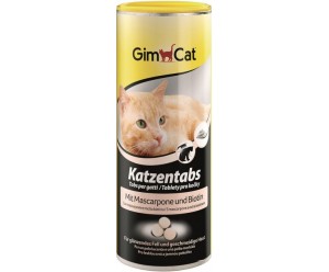 GimCat Kazentabs Mascarpone Biotin вітамінізовані ласощі для котів з Маскарпоне та Біотином 708таб.
