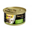 GimCat Shiny Cat Вологий корм для кішок Курка з папайєю в желе 70 гр