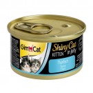 GimCat Shiny Cat Kitten, Вологий корм для кошенят з Тунцем 70 гр