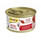 GimCat Shiny Cat Superfood Duo Вологий корм для кішок Тунець з томатами в бульйоні 70 гр