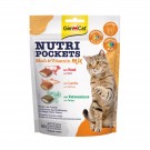 GimCat Nutri Pockets Malt Vitamin Mix Вітамінні ласощі для котів Мультивітамін мікс