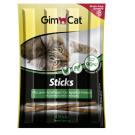 GimCat Sticks ласощі для котів, палички з Ягням і Птицею (4шт)