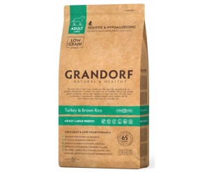Grandorf Turkey Brown Rice Adult Large Breeds - Грандорф Сухий комплексний корм для дорослих собак великих порід з Індичкою