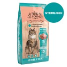 Home Food Sterilized Cat, сухий корм для кастрованих / стерилізованих котів з Кроликом і Журавлиною
