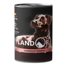 Landor (Ландор) Puppy All Breed Turkey&Beef - вологий корм для цуценят з Індичкою та Яловичиною