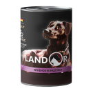 Landor (Ландор) Adult All Breed Lamb&Turkey - вологий корм для дорослих собак з Ягням та Індичкою