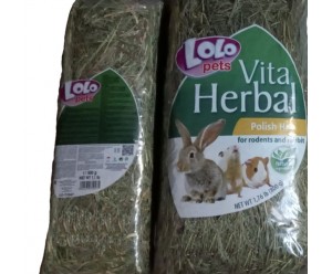 Lolo Pets Vita Herbal Polish Hay сіно для гризунів