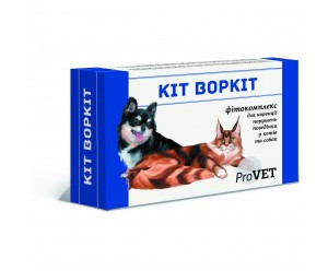 ProVET "Кіт Воркіт" фітокомплекс для корекції порушень поведінки у котів та собак