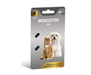 ProVET Моксістоп, антигельмінтний засіб для котів та собак 2 таб. (1табл. на 4 кг)