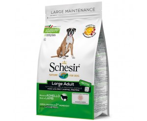 Schesir Dog Large Adult Lamb, Сухий монопротеїновий корм для собак великих порід з Ягням