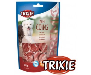 Trixie TX-31706 PREMIO Beef Coins 100гр ласощі для собак Яловичі монетки