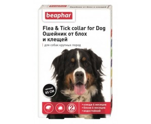 Beaphar Flea & Tick Collar Нашийник від бліх та кліщів для великих собак  XXL 85см