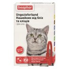 Beaphar Flea & Tick Collar Нашийник від бліх та кліщів для котів червоний 35см