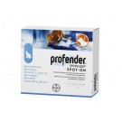 Bayer PROFENDER (ПРОФЕНДЕР) Спот-он краплі антигельмінтні для котів 2,5 - 5кг.